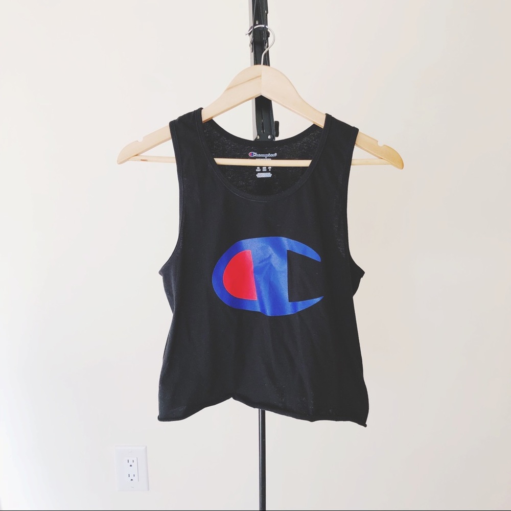 Original Champion Logo Cropped Tank